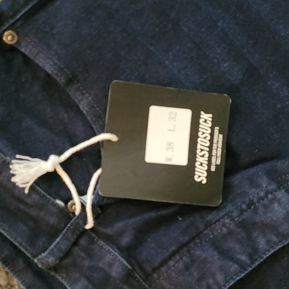 CLSC 38x32 dark wash button fly jeans new with tags - Picture 2 of 7